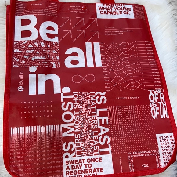 Lululemon item -Large Reusable Tote Bag - Picture 3 of 16